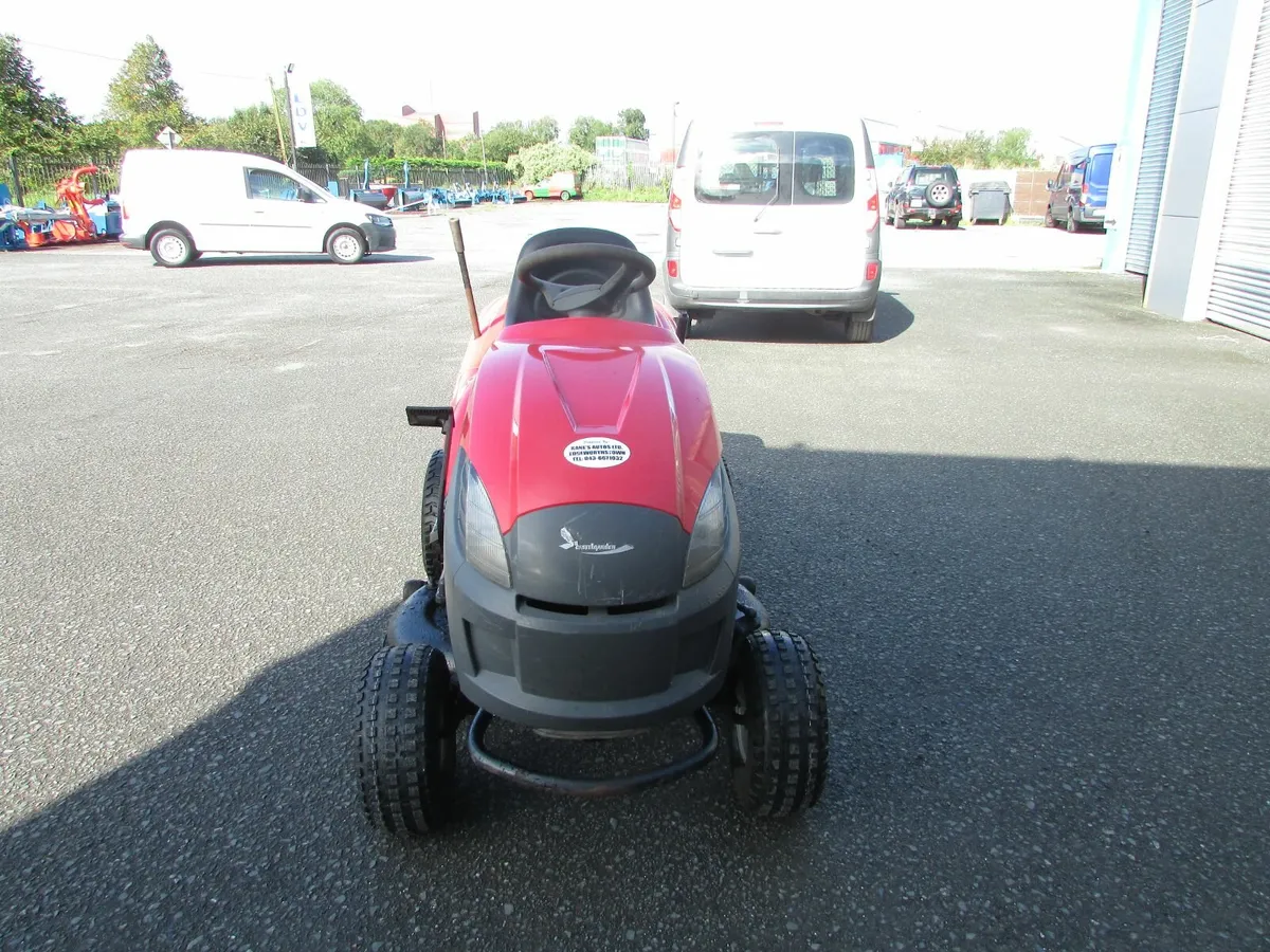 Second hand husqvarna ride deals on mower