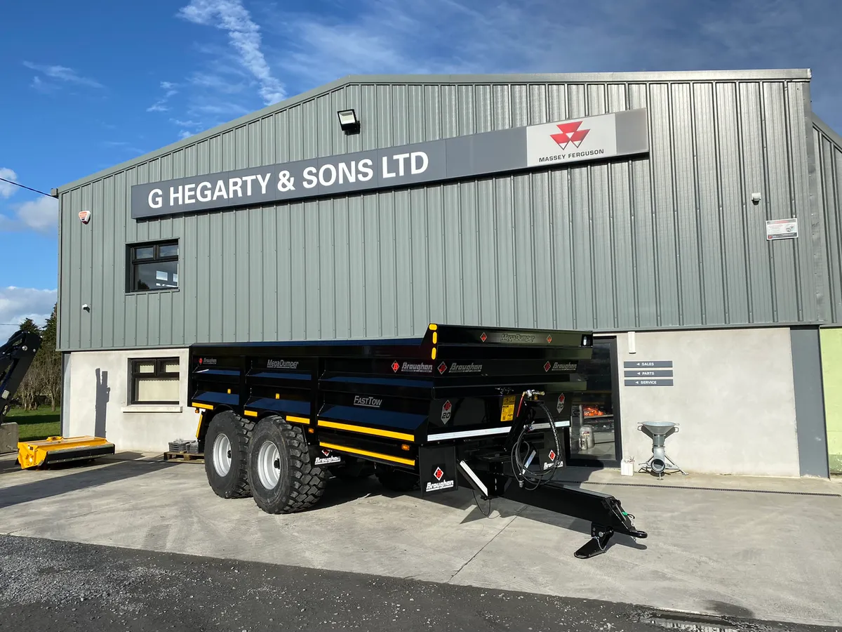 Broughan 20 Tonne dump trailer IN STOCK