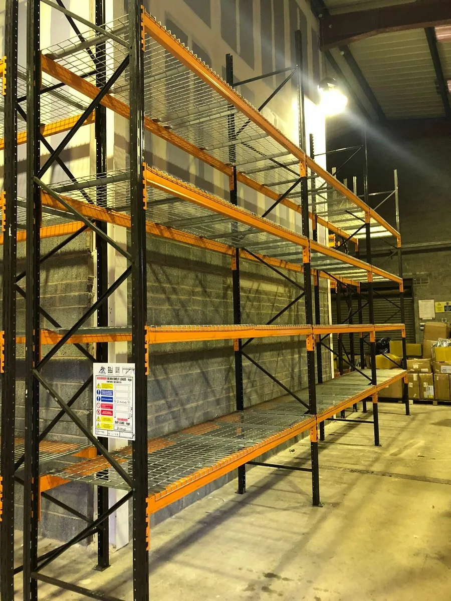 Apex Pallet Racking - 2500kg beams - 900mm frames - Image 3