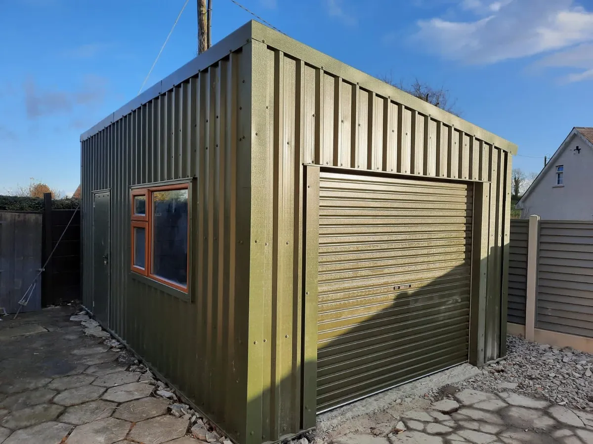 Steel Sheds ,Timber sheds with roofs for sale . - Image 3