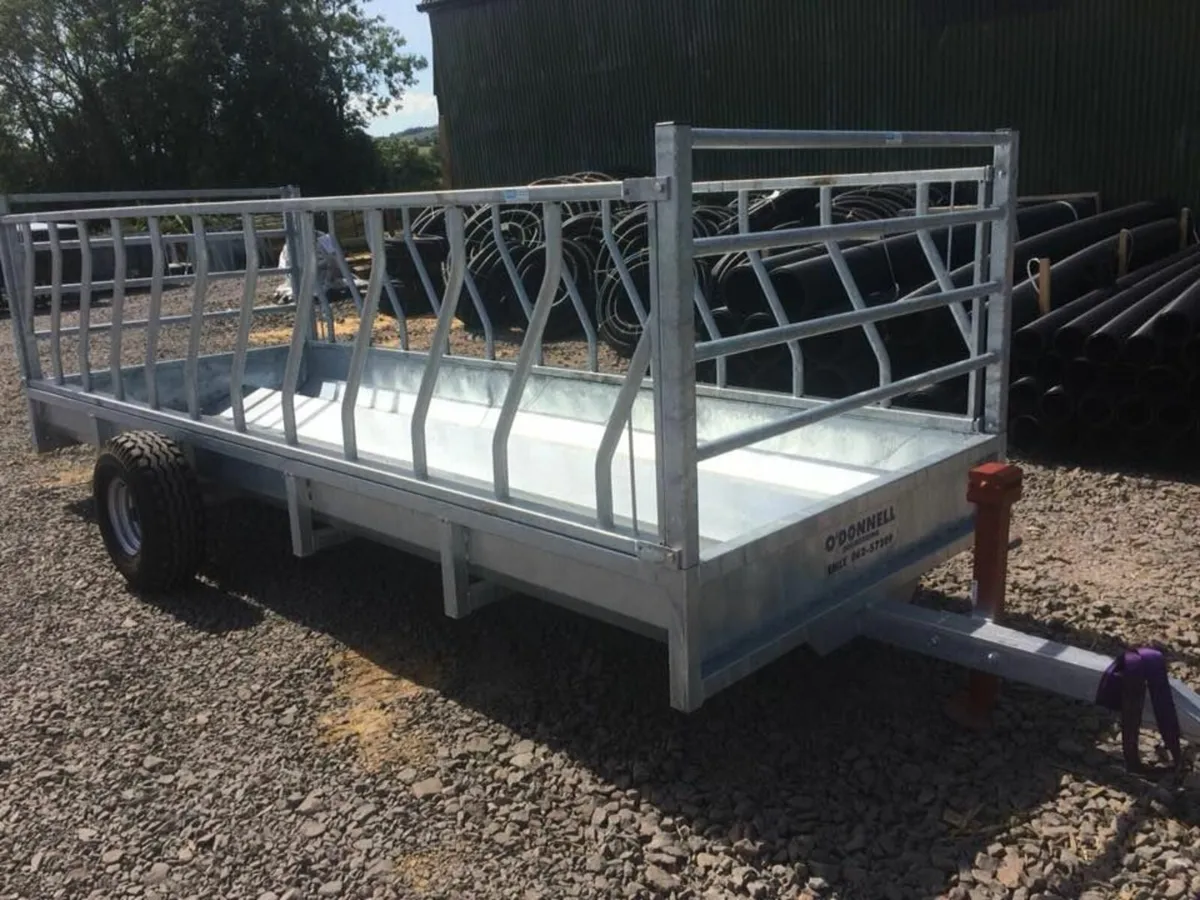 16' Feeding trailers Fully Galvanised - Image 3