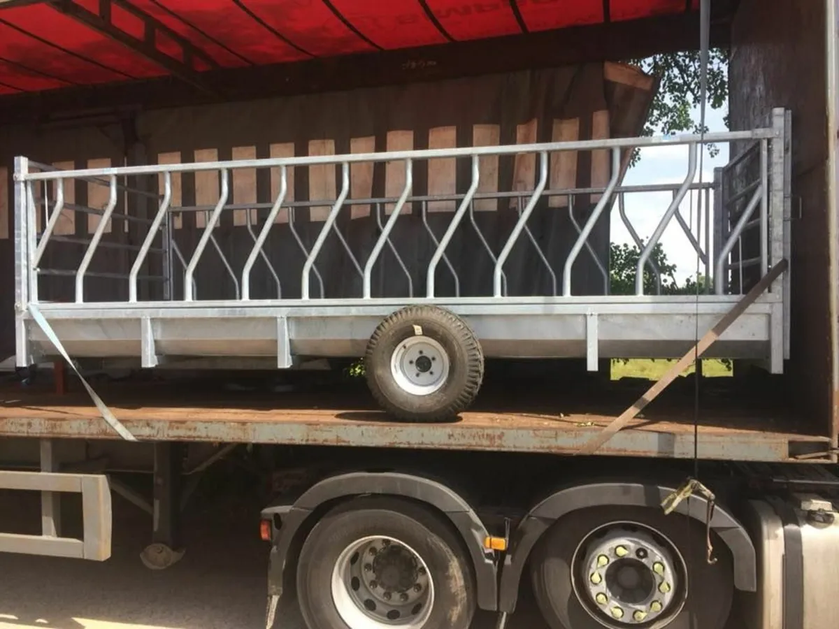 16' Feeding trailers Fully Galvanised - Image 4