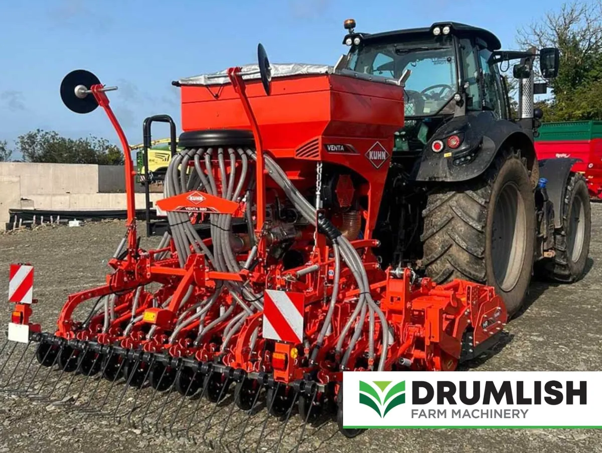 DEMO Kuhn 330 Seed Drill & HR 3004 Power Harrow