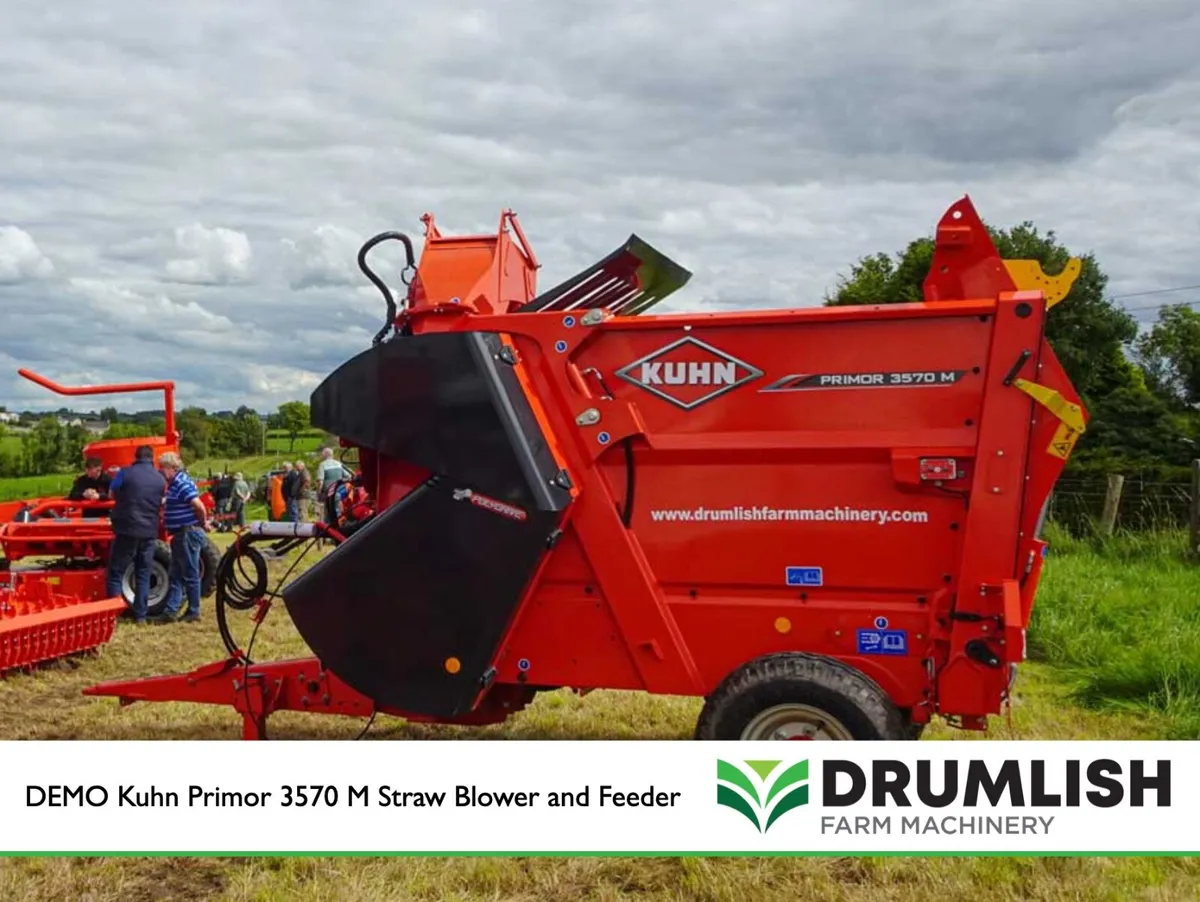 Kuhn Primor 3570 M Straw Blower and Feeder - Image 2