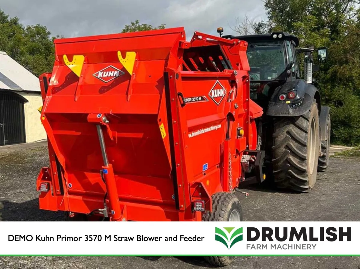 Kuhn Primor 3570 M Straw Blower and Feeder - Image 3