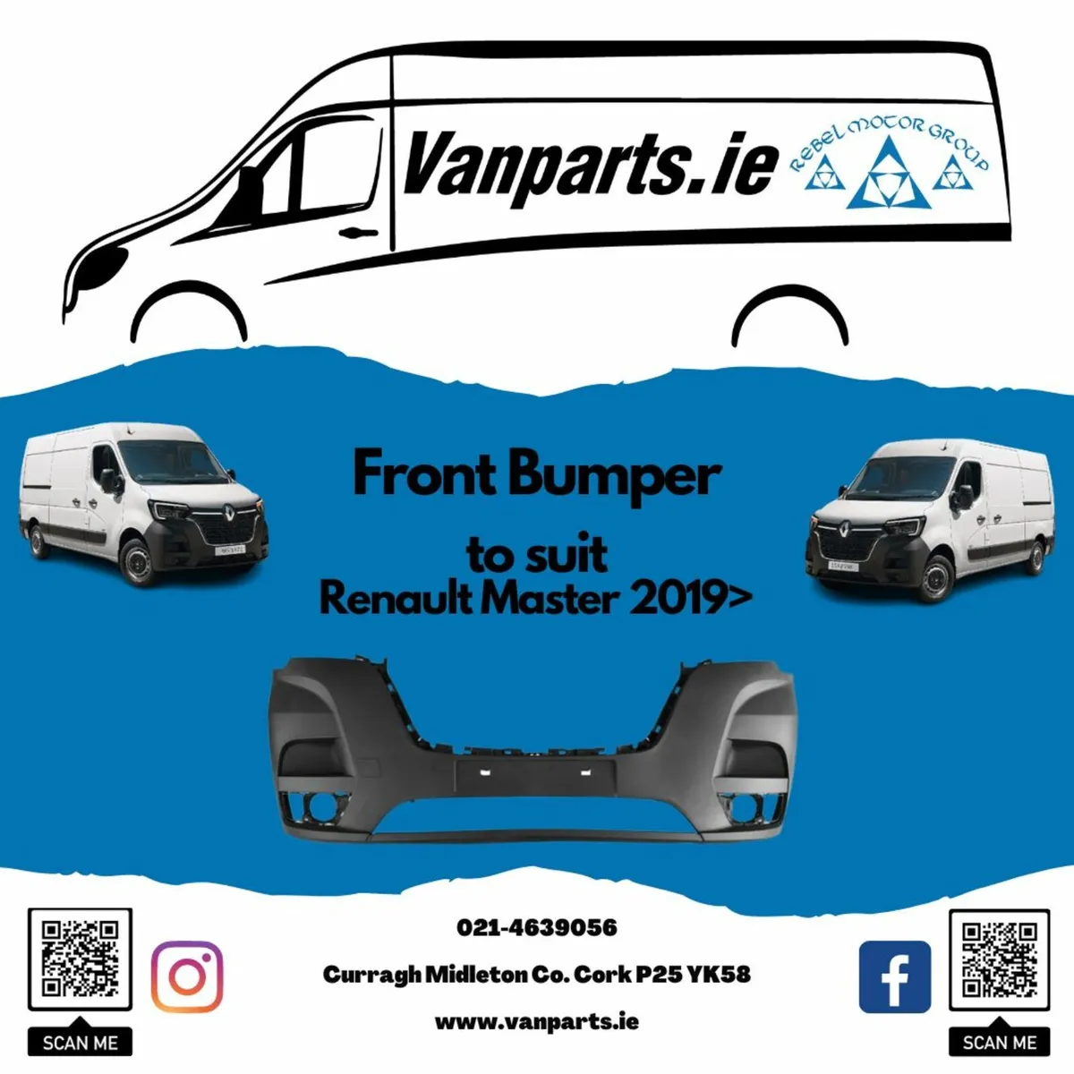 New 2019> Renault Master Van Parts - Image 1