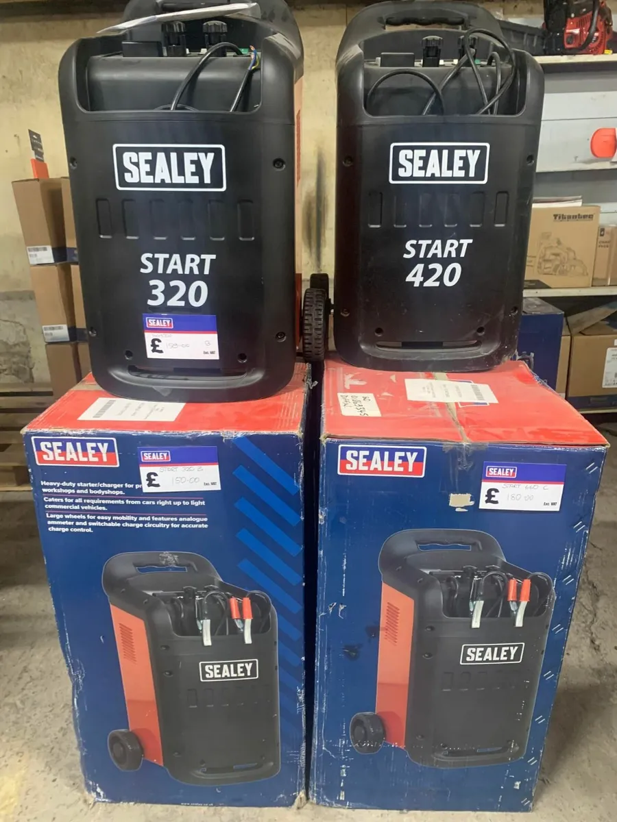 Sealey Starter Chargers - Image 1