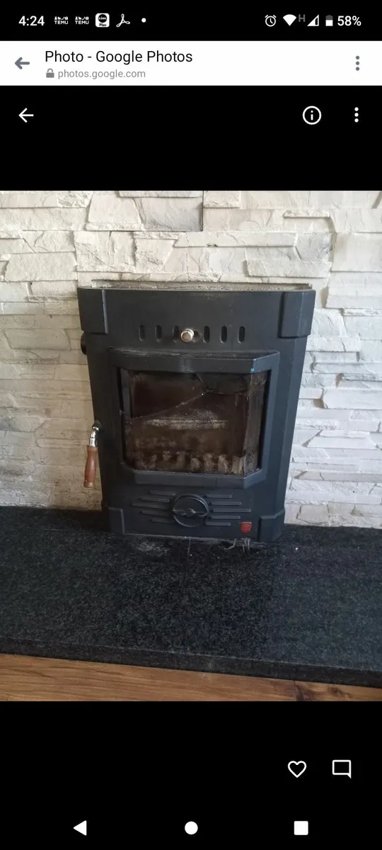 Mulberry Stoker insert stove for sale in Co. Donegal for €450 on DoneDeal