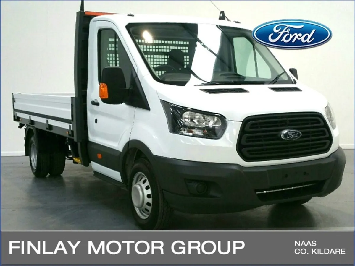 Ford Transit 3.5t Single Cab Drop Side Delivery . - Image 1