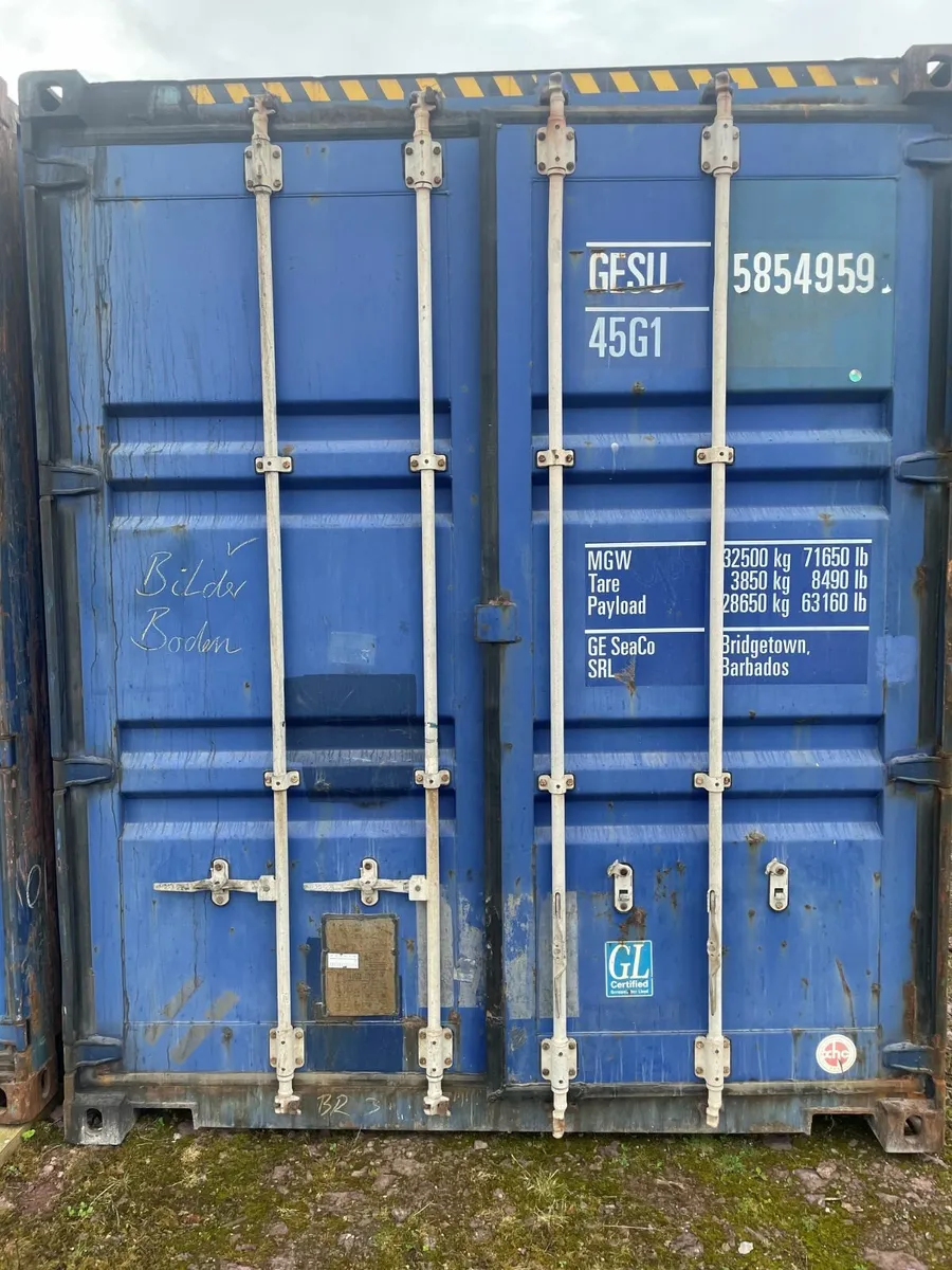 Second hand 40ft x 8ft Hi-Cube Container DELIVERED - Image 1