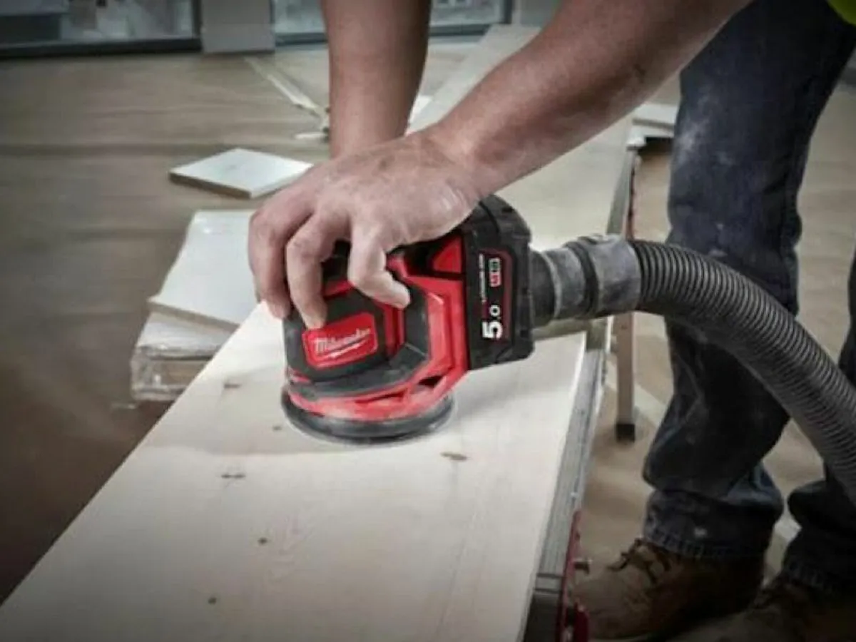 Milwaukee M18 125mm Sander...Free Delivery - Image 2