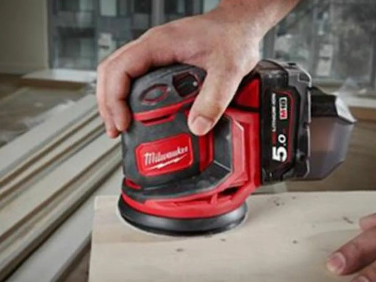 Milwaukee M18 125mm Sander...Free Delivery - Image 3