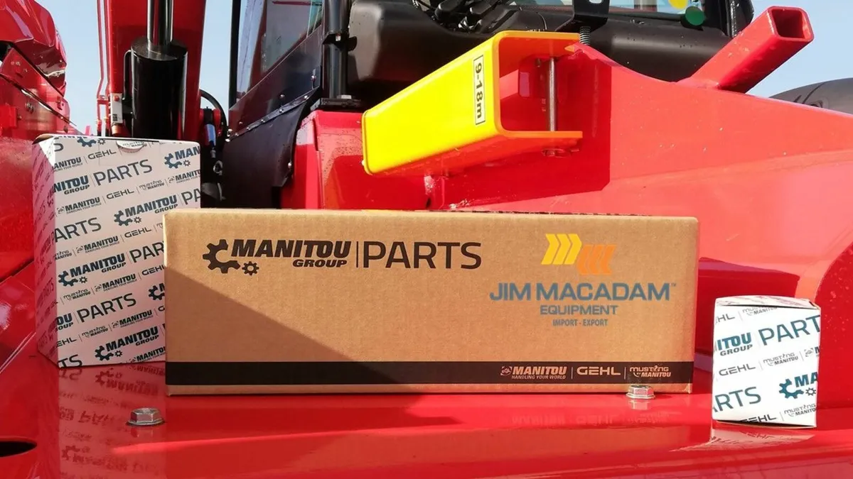 Irelands Main Dealer - Manitou Genuine Spare Parts