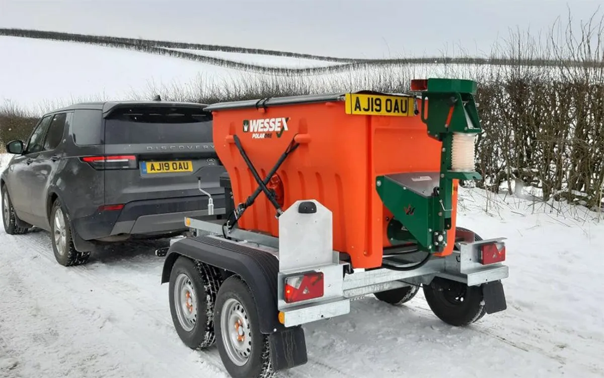 Wessex POLARONE WS-1200ltr Salt Spreader - Image 2