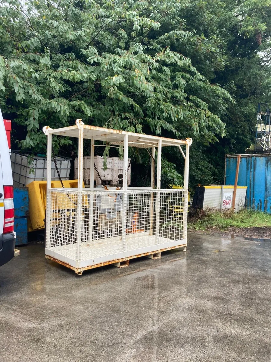 Crane Rescue safety cage