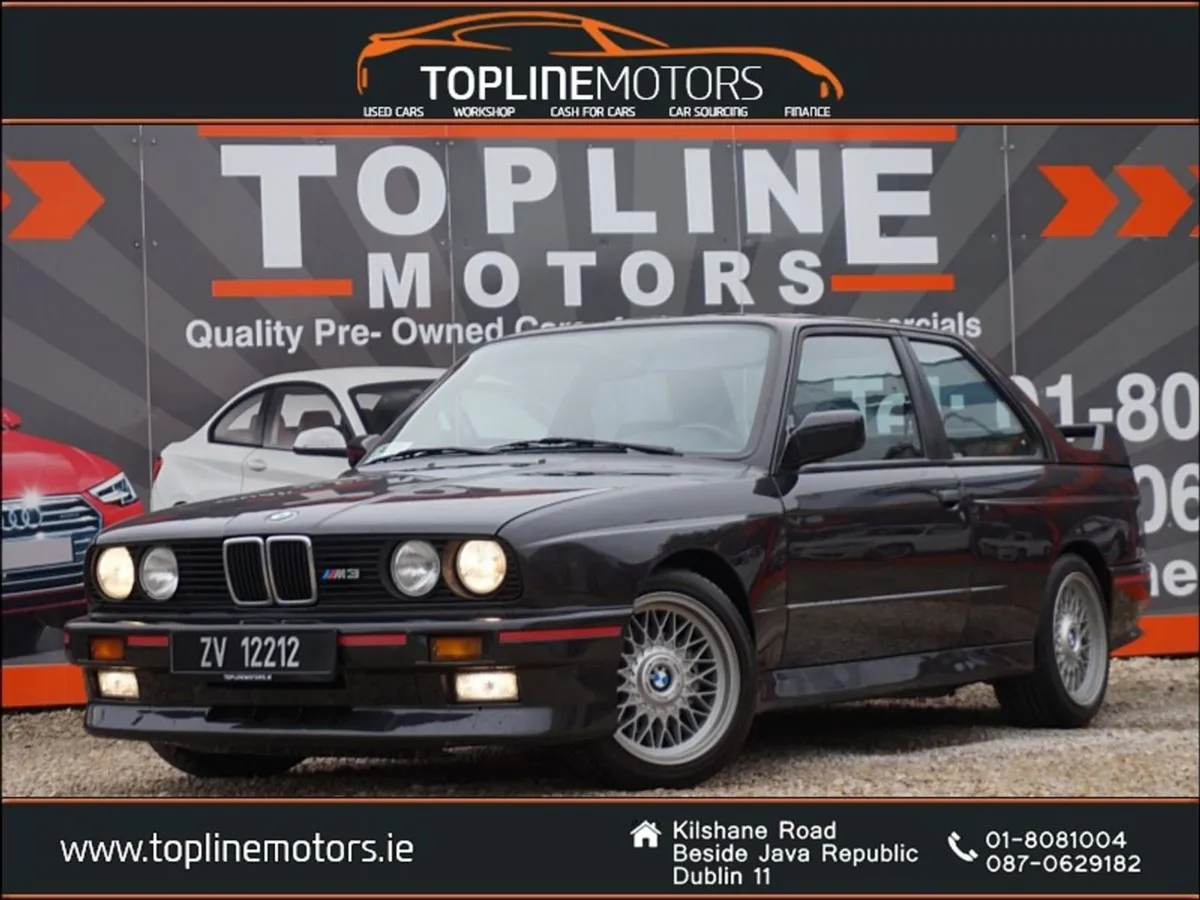 BMW M3 E30 ==LHD//BEST EXAMPLE//STUNNING CONDITIO