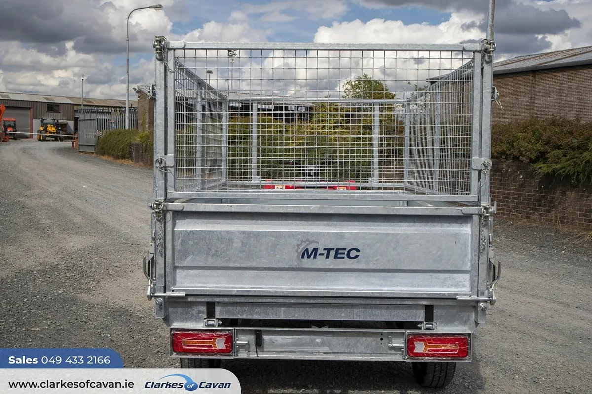 New M-Tec 8ft*5ft Tipping Trailer - Image 3