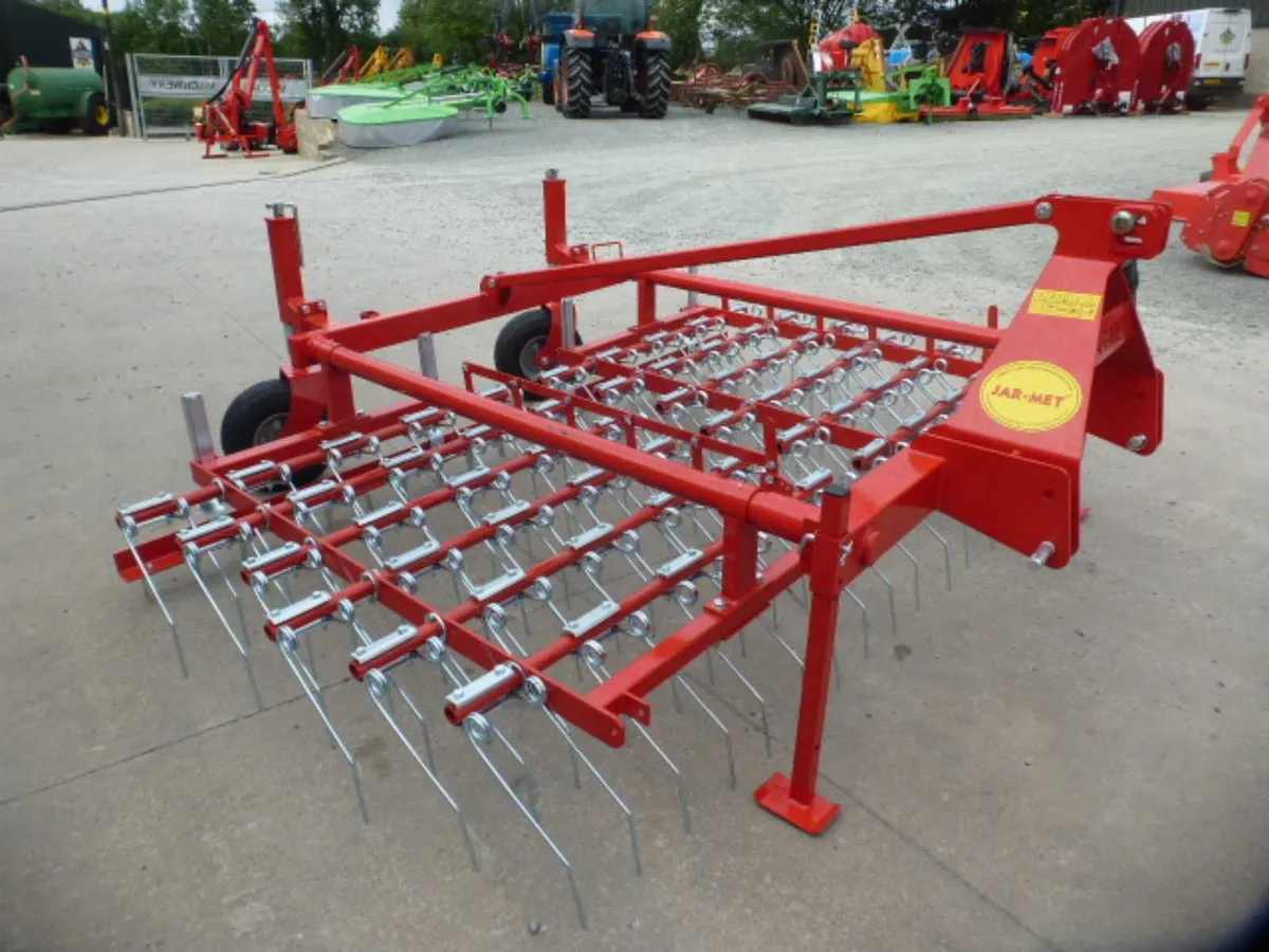 Front mounted 3m spring tine harrow - Image 2