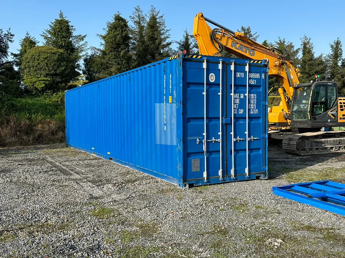 Choice of 10 40ft Shipping Containers - Image 4