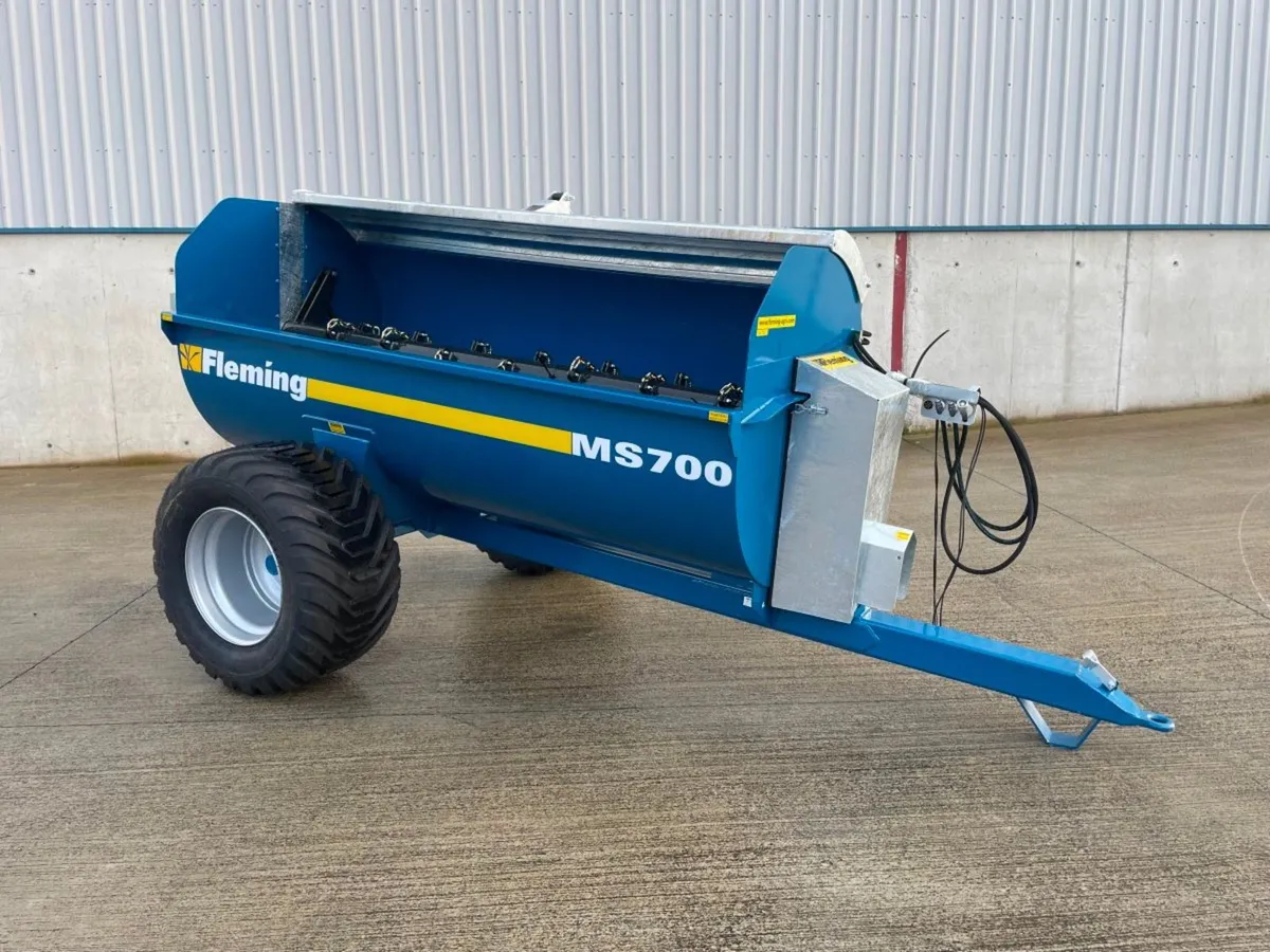 Fleming MS700 Manure Spreader - Image 1