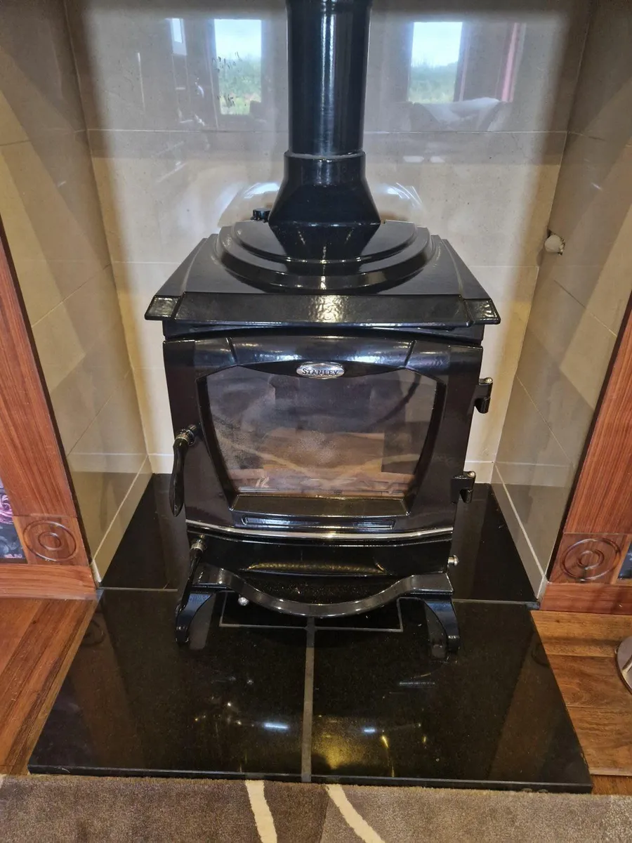 Stanley Reginald Enamel Back Boiler Stove for sale in Co. Kilkenny for  €1,600 on DoneDeal