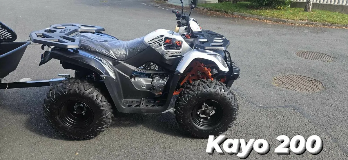 Kayo 200 CC Raging Bull QUAD Work/Fun/Delivery/NEW - Image 3