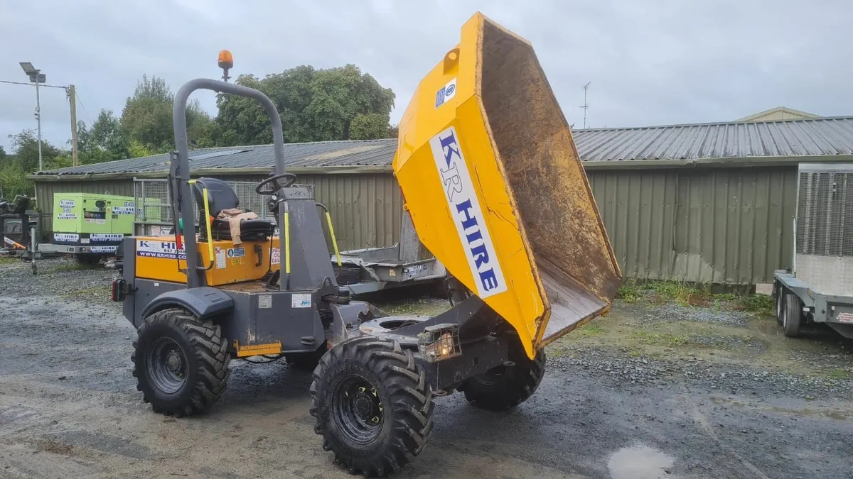 3Tonne Dumper Swivel Tip (HIRE)