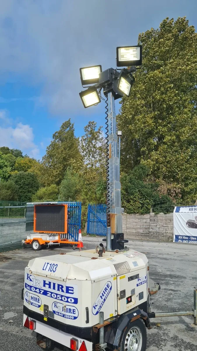 Road Towable Lighting Tower (Floodlight) (HIRE) - Image 3