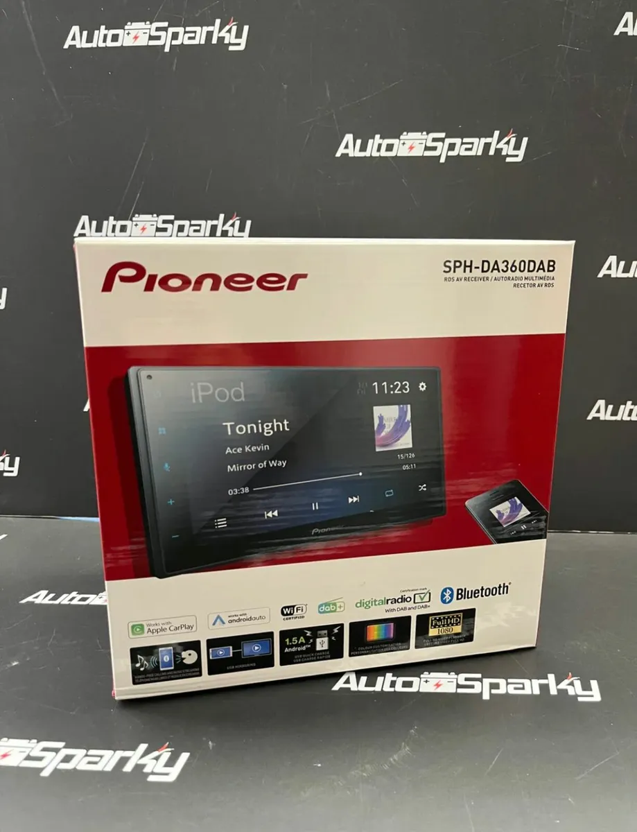 Pioneer WIRELESS CarPlay & AndroidAuto APP RADIO - Image 2