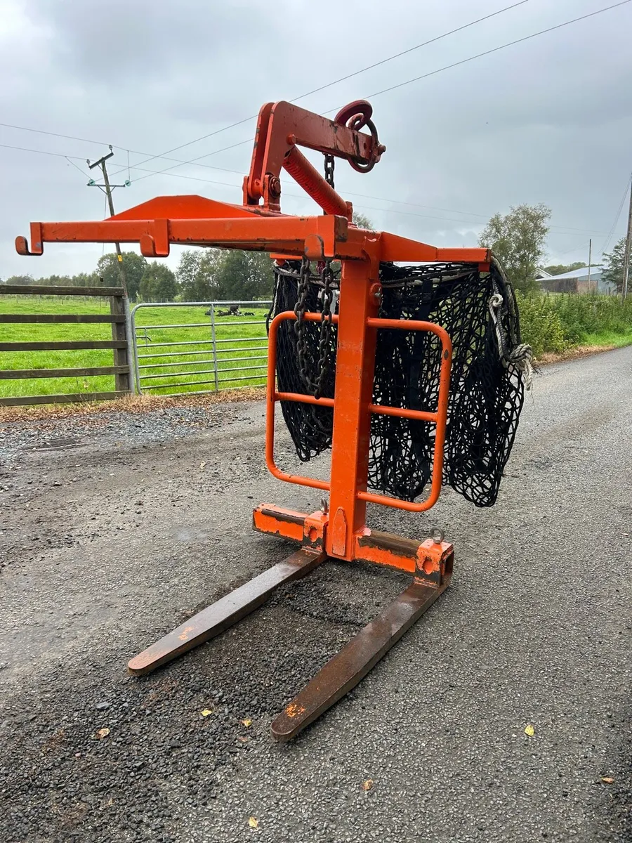 Eichinger Crane Forks c/w Safety Net - Image 3