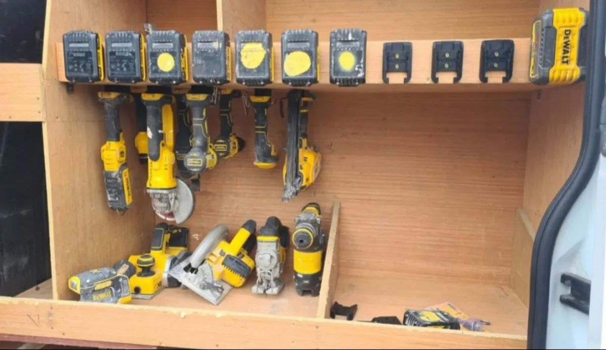 Dewalt Tool and Battery Holders - Image 1