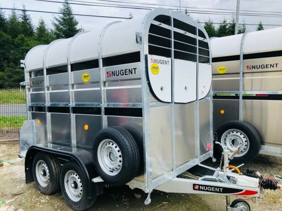 New Nugent Sheep Trailer 8x5 - Finance Options - Image 1