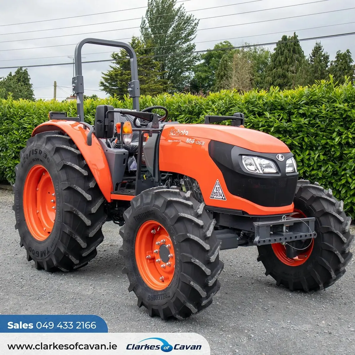 NEW Kubota M4063 ROPS - Image 1