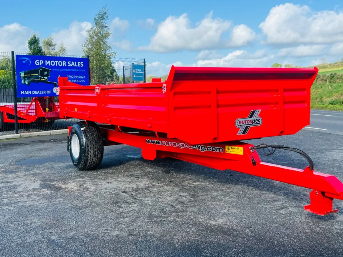 Eurospec Heavy Duty 13x7 Tipping Trailer IN STOCK - Image 3