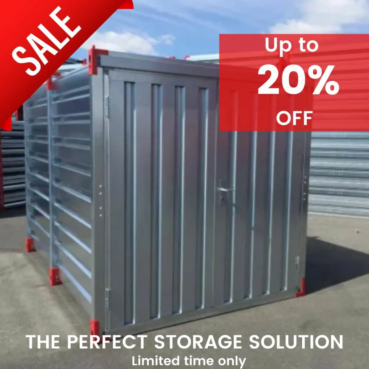 Shed / Storage Container (Price Includes VAT)