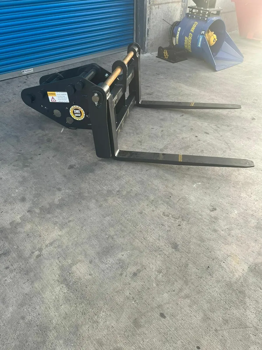 Certified Excavator pallet forks - Image 2