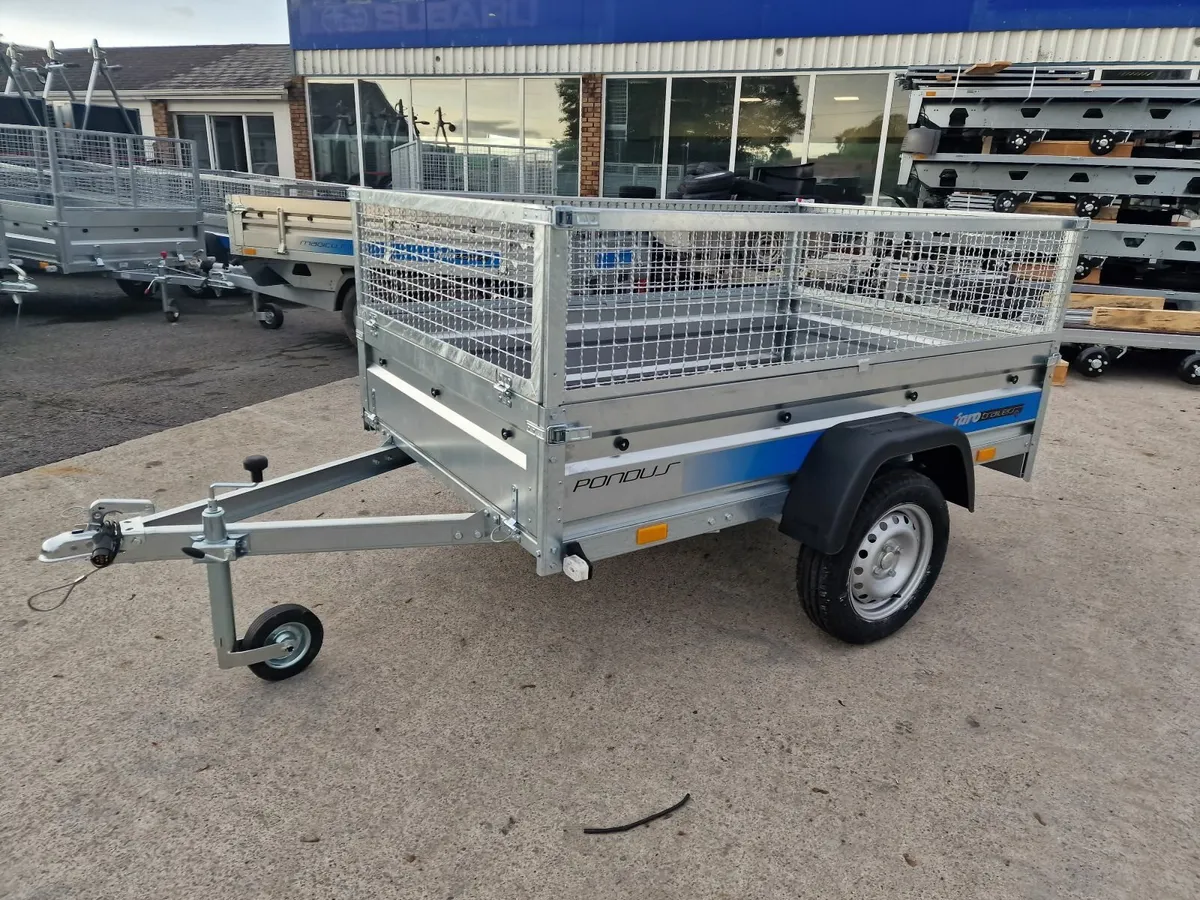 6x4 Trailer with mesh - Image 4