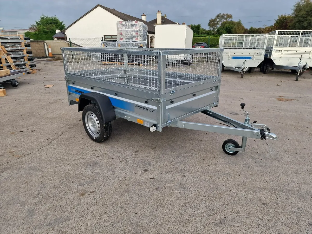 6x4 Trailer with mesh