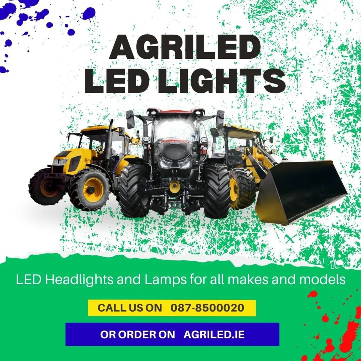 LED LIGHTS  *** 🚜 www.agriled.ie 🚜 *** - Image 1