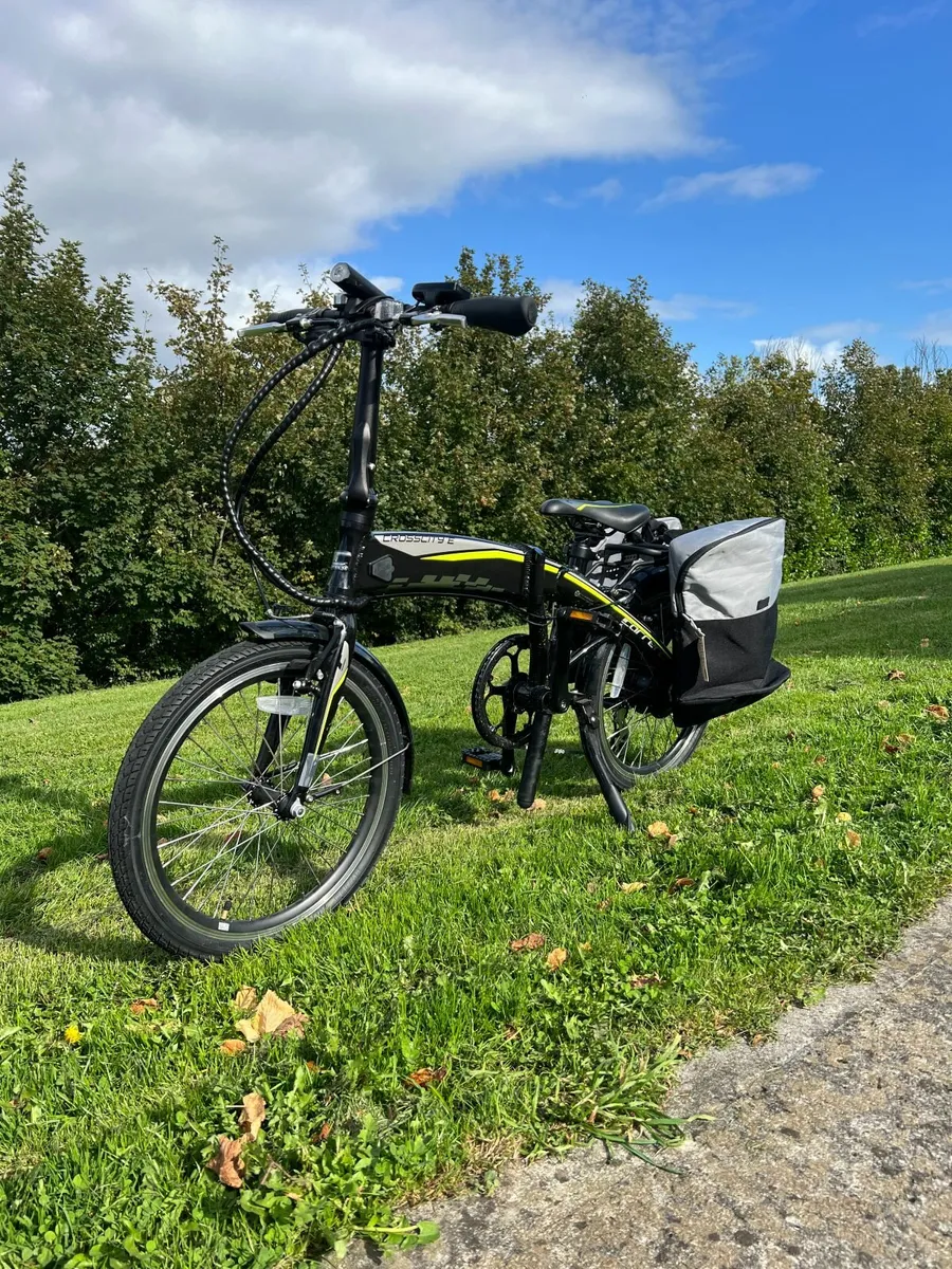 Carrera crosscity folding electric store bike review