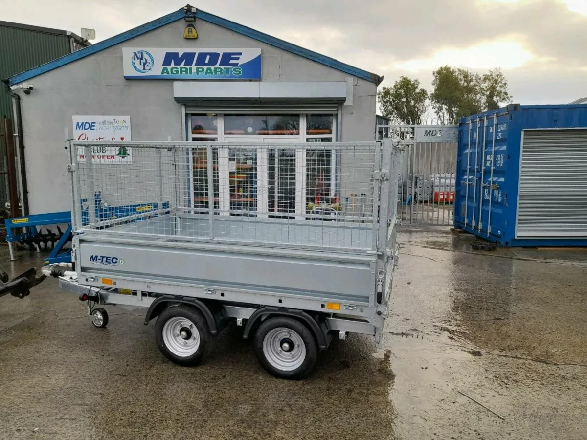 Mtec 8x5 tipping trailer - Image 2