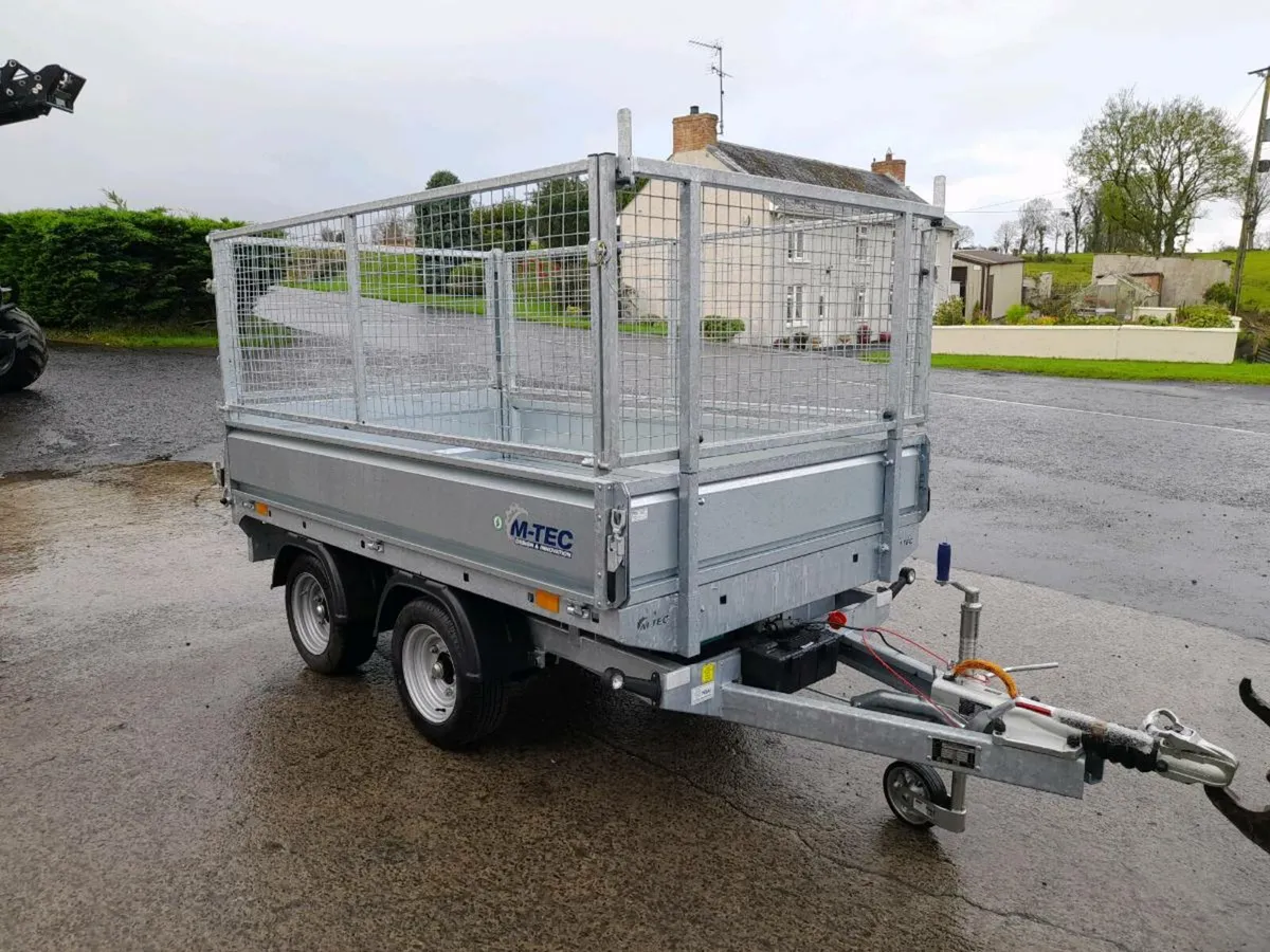 Mtec 8x5 tipping trailer - Image 3