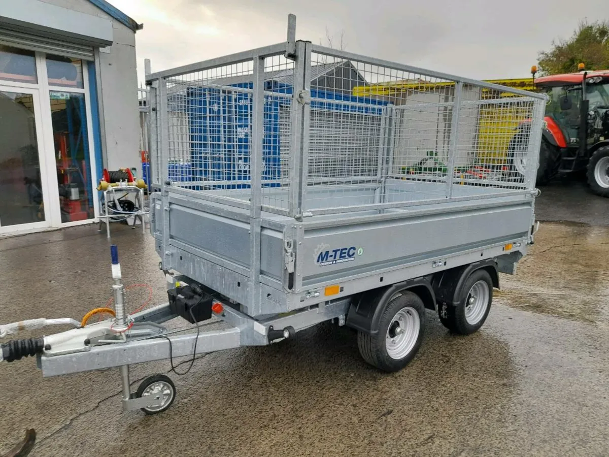 Mtec 8x5 tipping trailer - Image 4