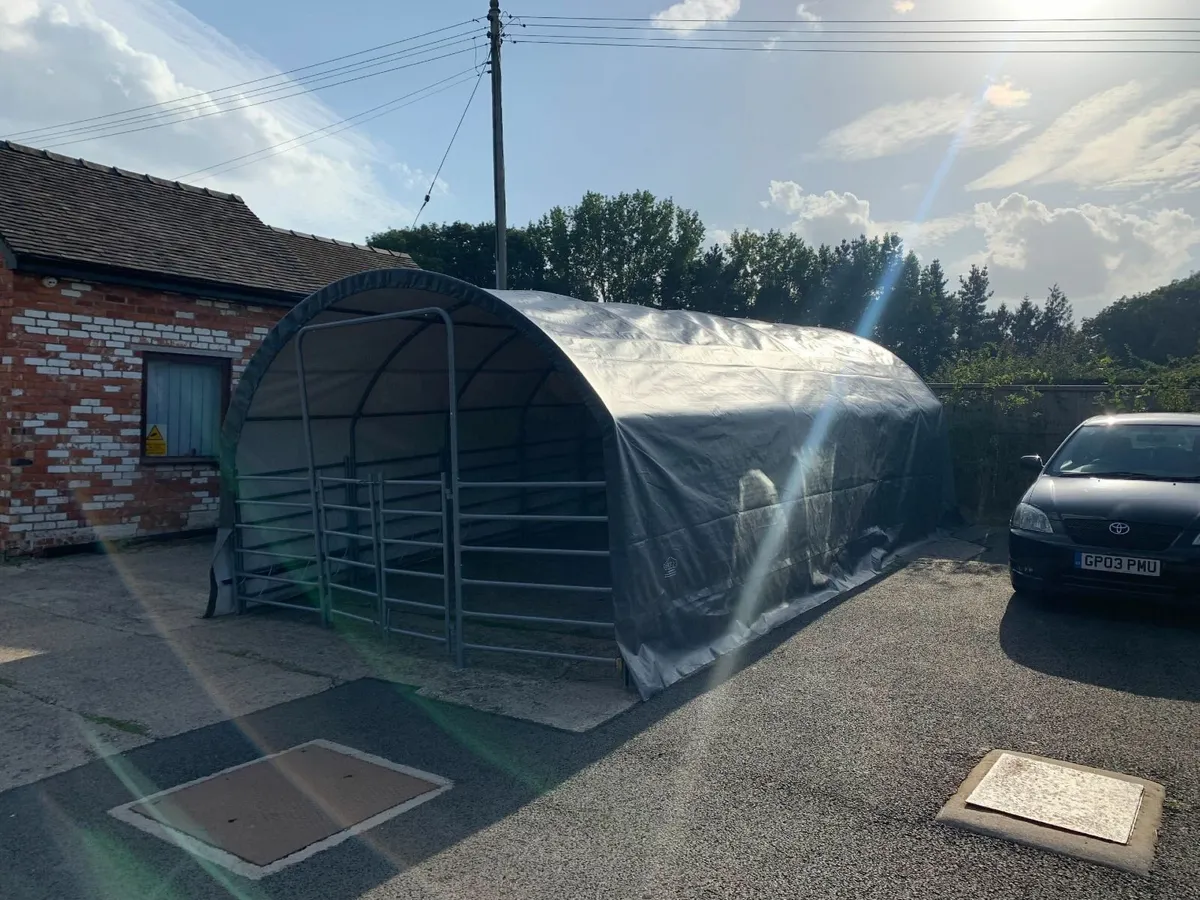 Extra Large Livestock Field Shelter 305gsm cover - Image 4