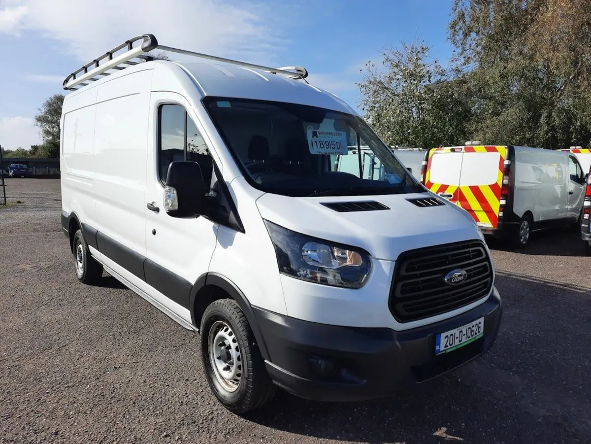 2020 Transit 350 Med. Roof, €12,950.00 plus Vat. - Image 1