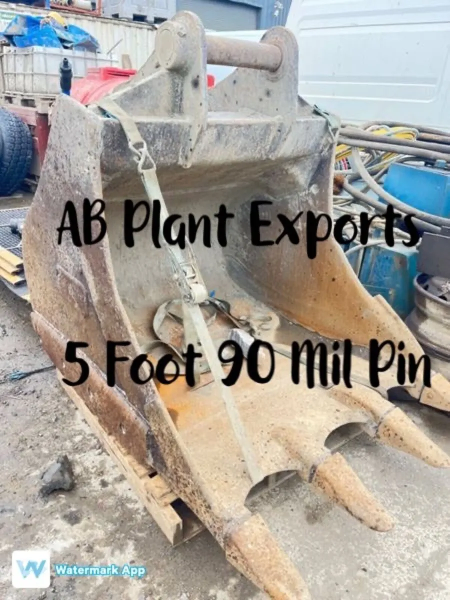 5 foot , 90 mil pin  bucket for sale - Image 1