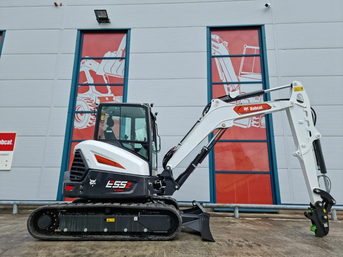 Bobcat E55z Mini Digger | 0% Finance Available - Image 3