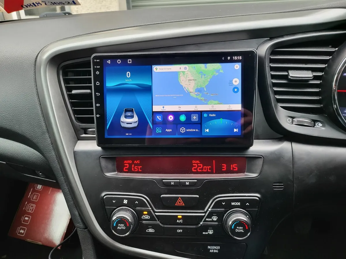 Kia optima on sale aftermarket radio