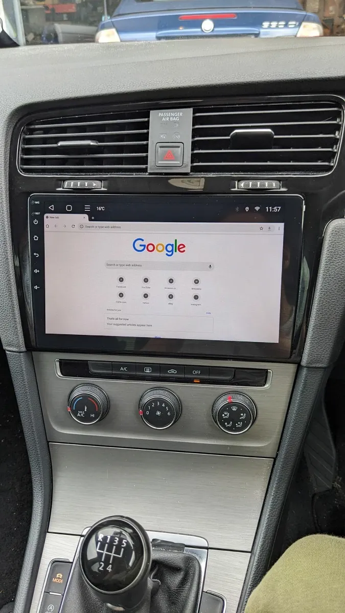 VW Golf Mk7 Android Auto Carplay Radio - Image 3