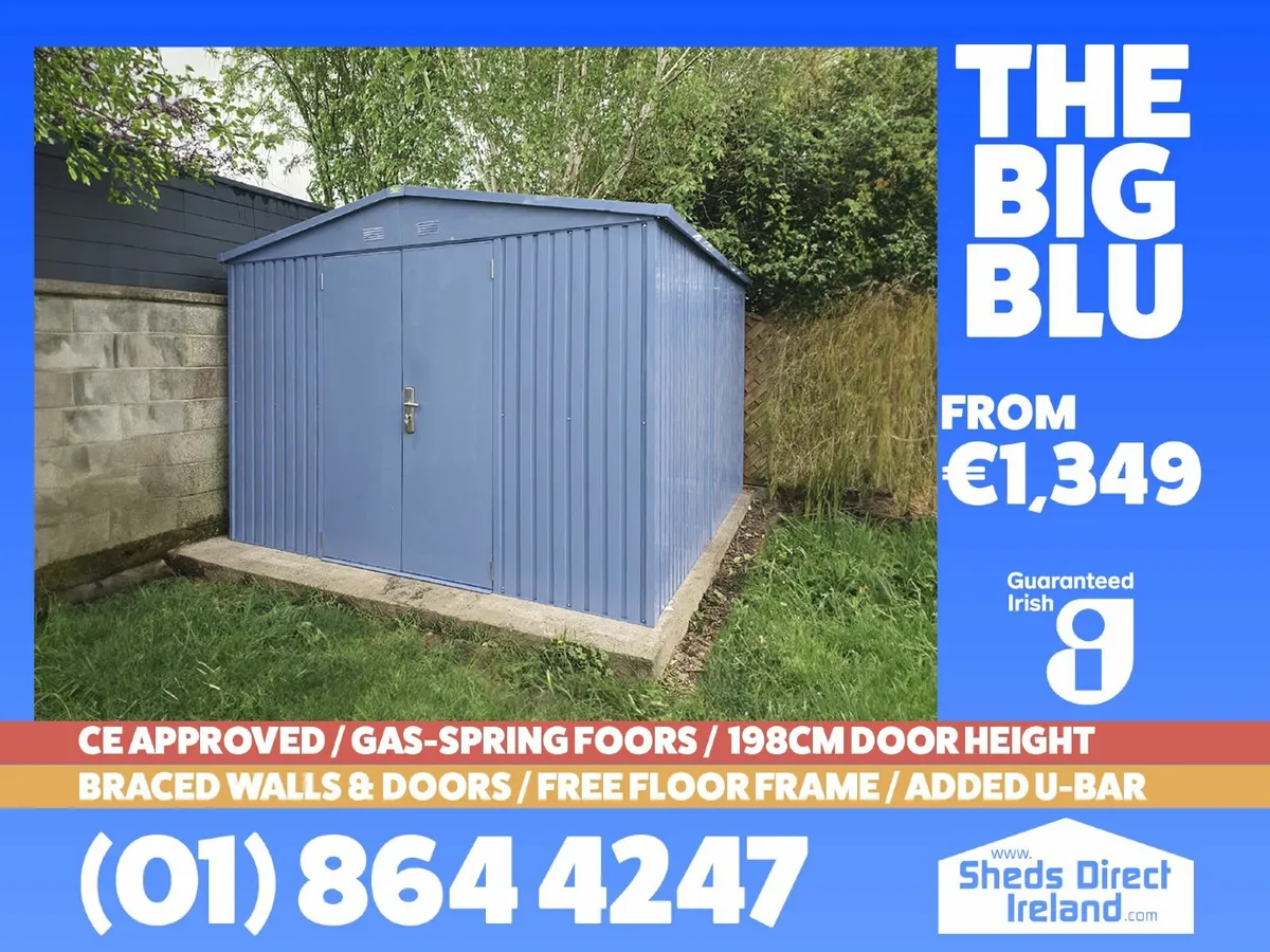 THE 🔵 BIG 🔵 BLU 🔵 Shed - Image 1